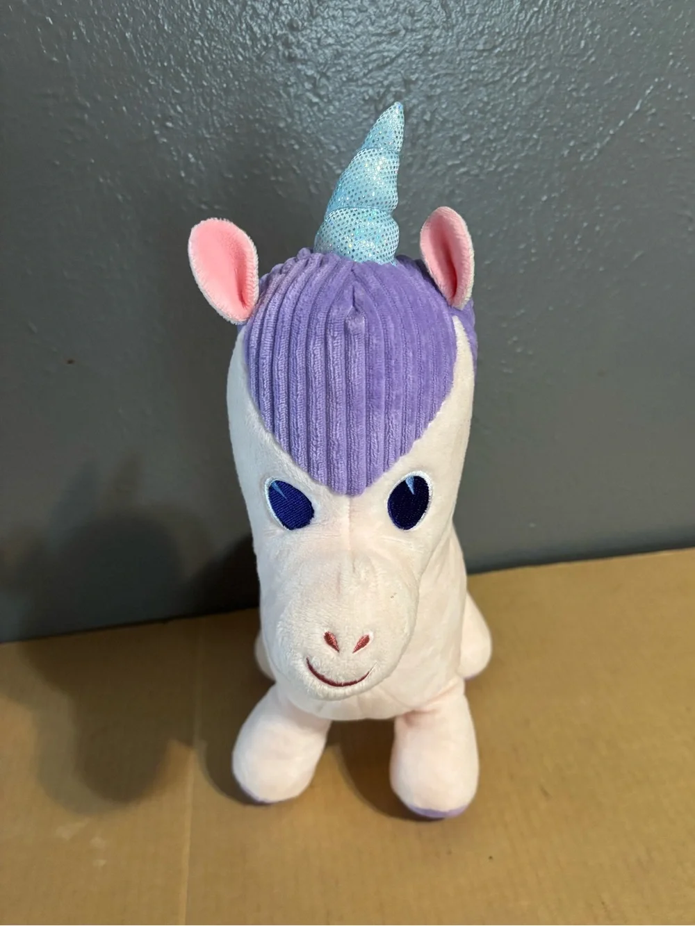 Kohl’s Care Purple Pink Unicorn Plush Toy soft